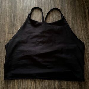 Women's Black sports bra  Top